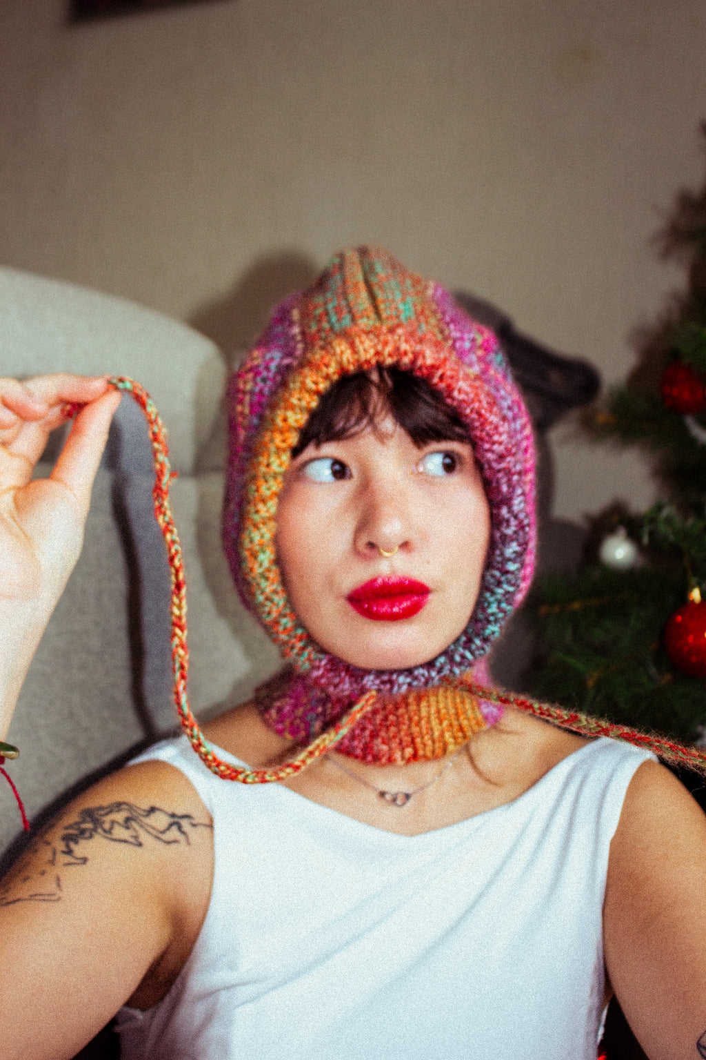 Multicolor Balaclava